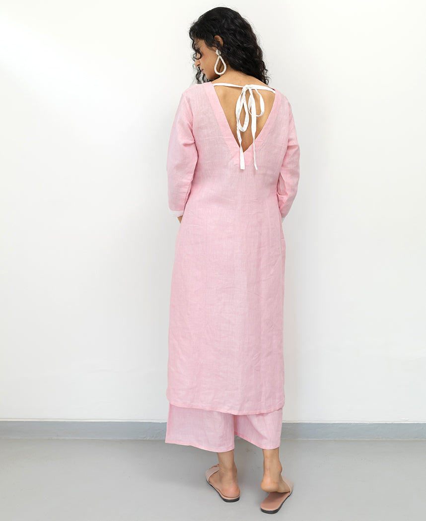 Bubblegum Kurta Set
