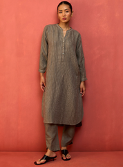 Bunka Stripe Kurta Set
