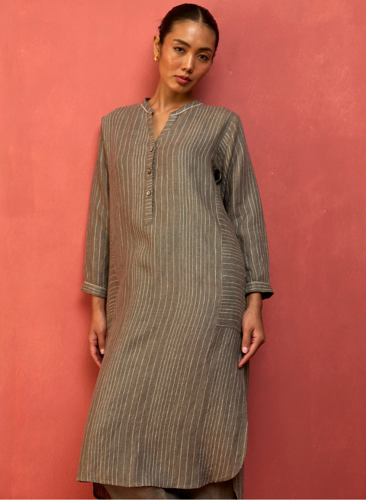 Bunka Stripe Kurta