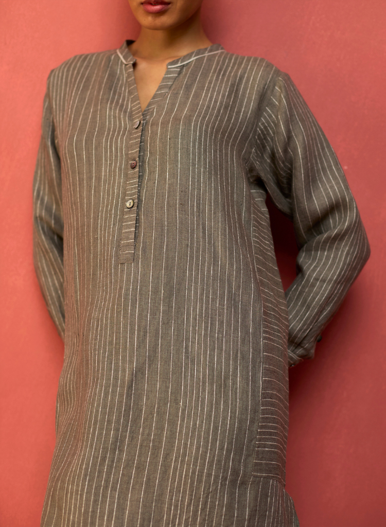 Bunka Stripe Kurta Set