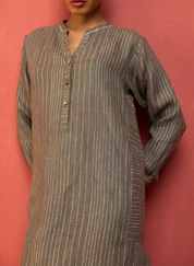 Bunka Stripe Kurta Set