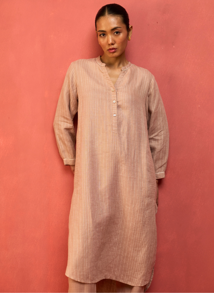 Bunka Stripe Kurta Set