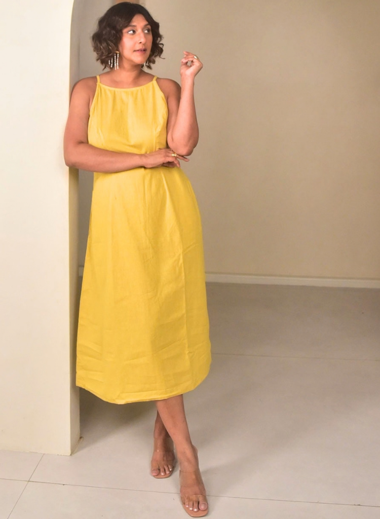 Butter Strappy Dress