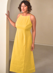 Butter Strappy Dress
