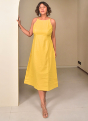 Butter Strappy Dress