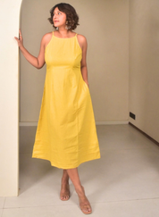 Butter Strappy Dress
