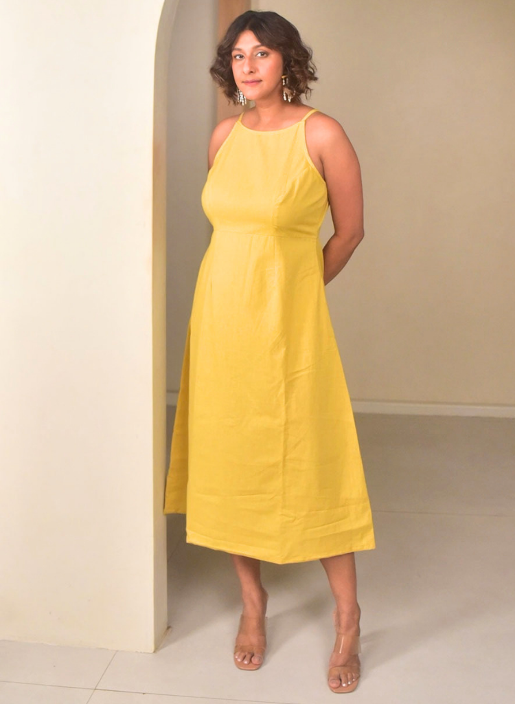 Butter Strappy Dress