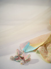 Butterscotch Saree Set