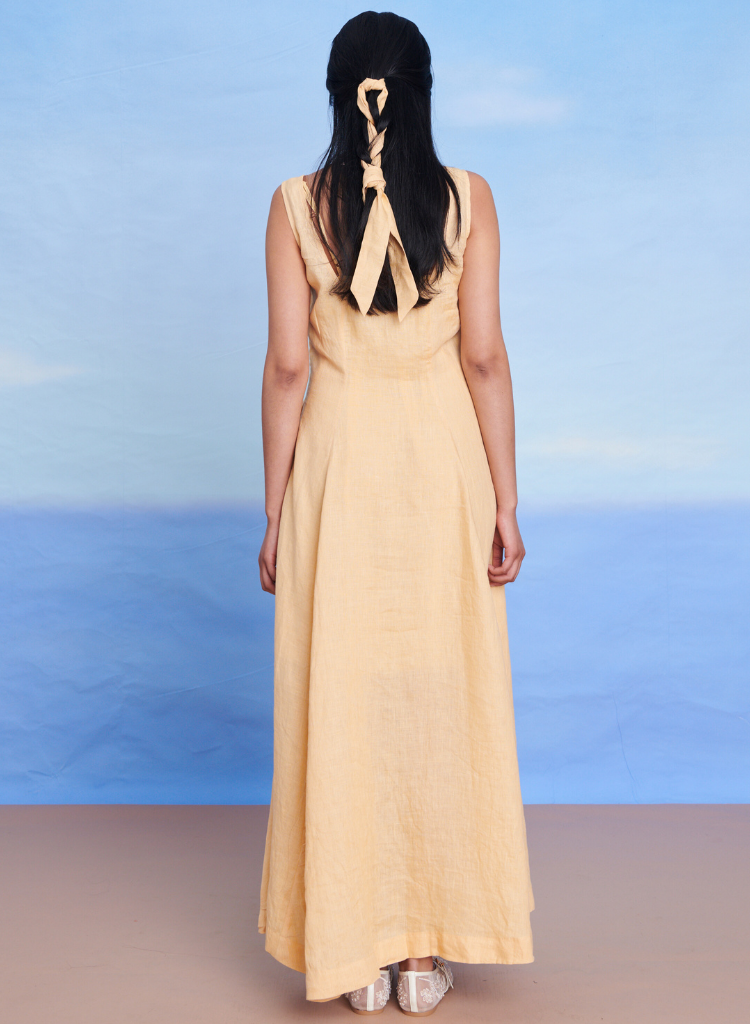 Butterscotch Scoop Neck Dress