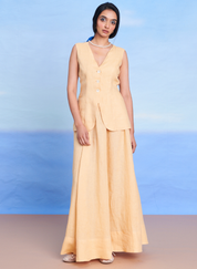 Butterscotch V-Neck Vest