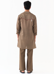Button Emb Kurta