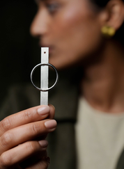 Button Up Earrings RTS