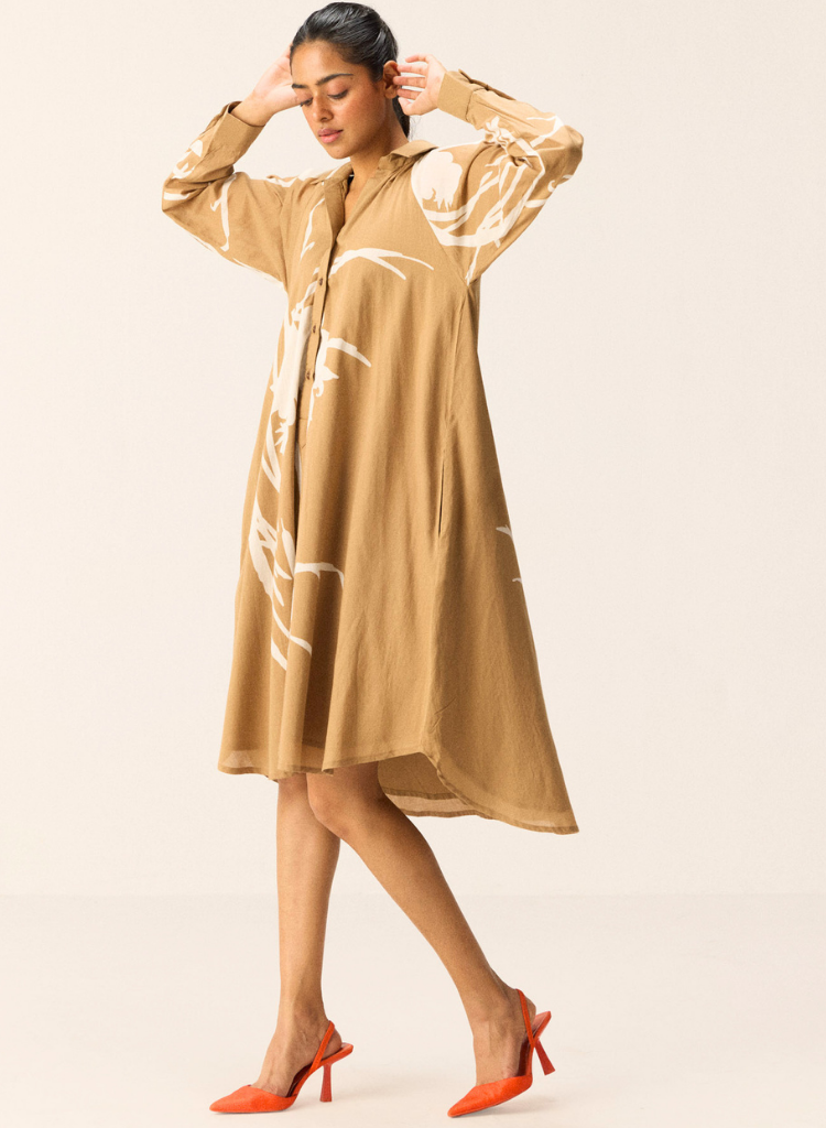 Camel Dune Dress