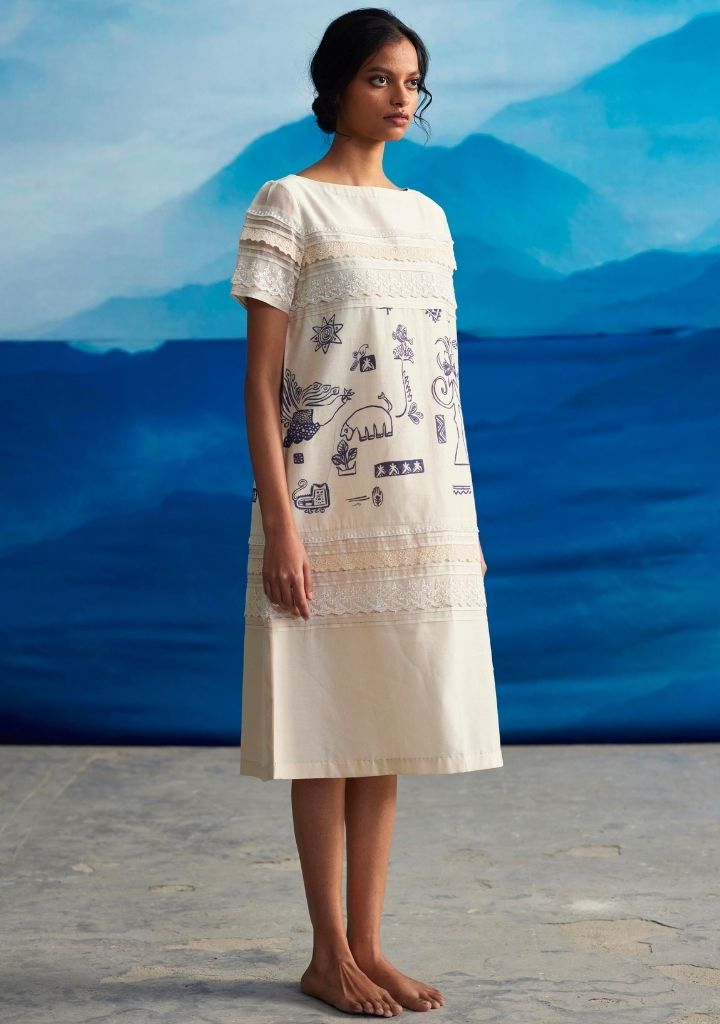 Camellia Shift Dress