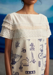 Camellia Shift Dress