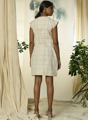 Candy Cane Yoke Dress