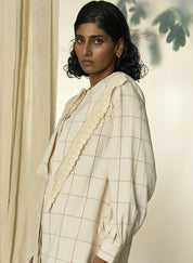 Candy Cane Yoke Dress