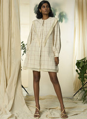 Candy Cane Yoke Dress