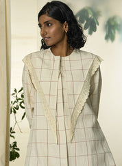 Candy Cane Yoke Dress