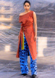 Caramel Yellow Knot Top