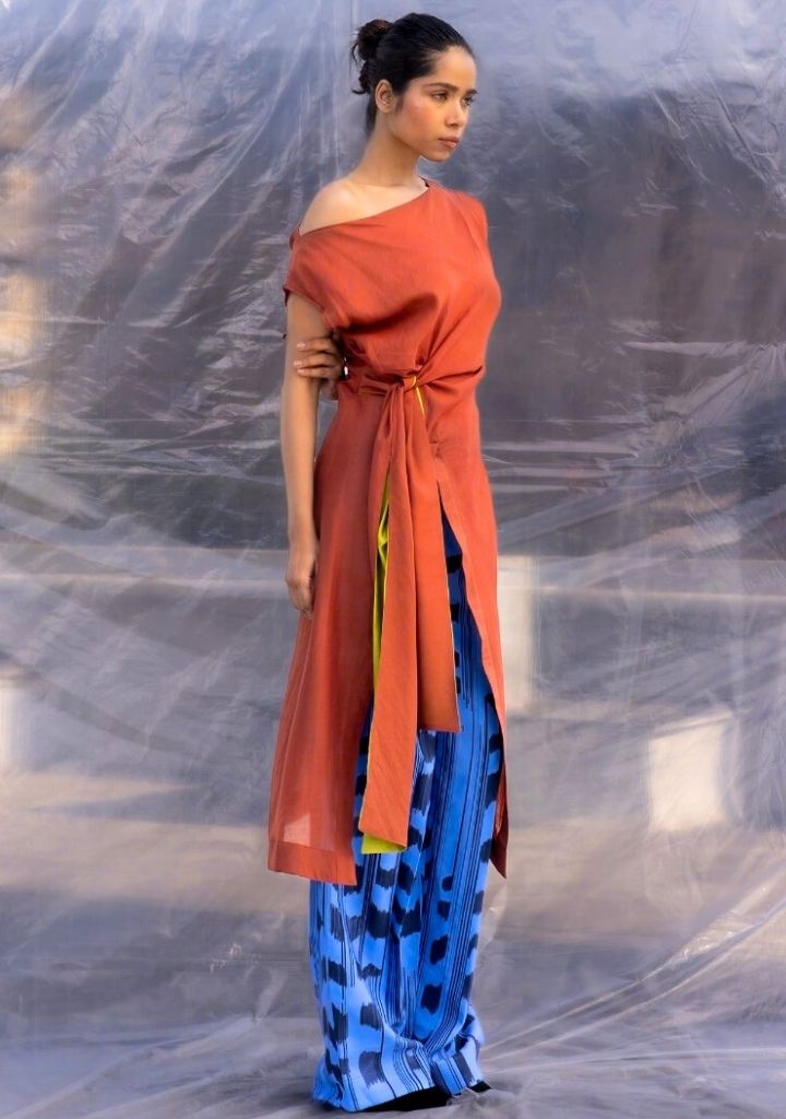 Caramel Yellow Knot Top