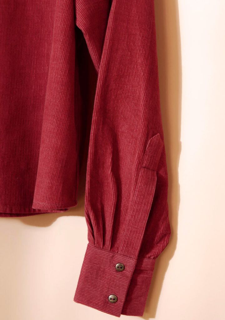 Oversized Crop Shirt