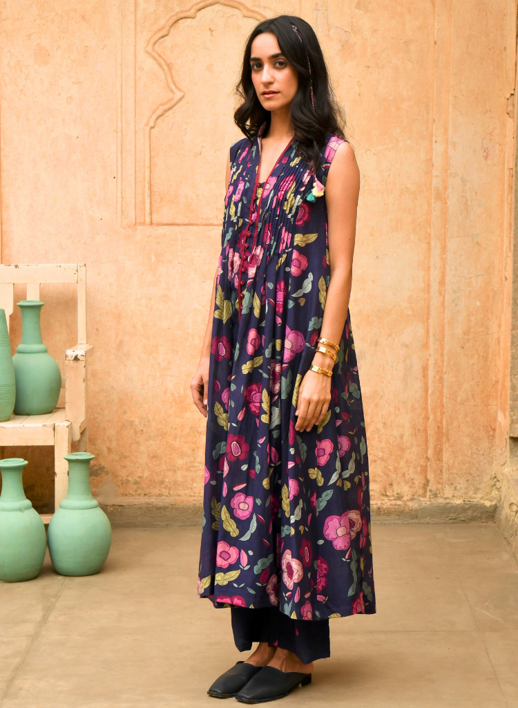 Carnation Shirt Kurta Set