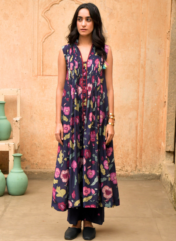 Carnation Shirt Kurta Set