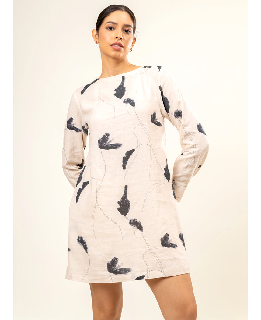 Carrie Printed Dress