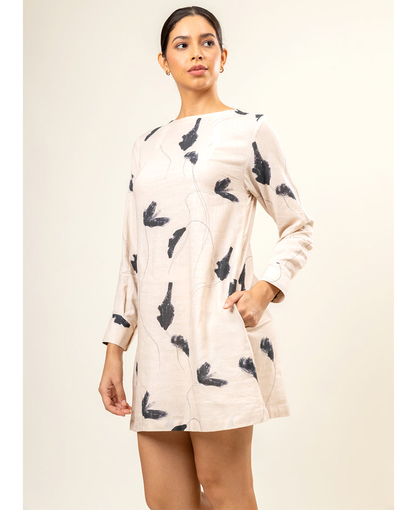 Carrie Printed Dress