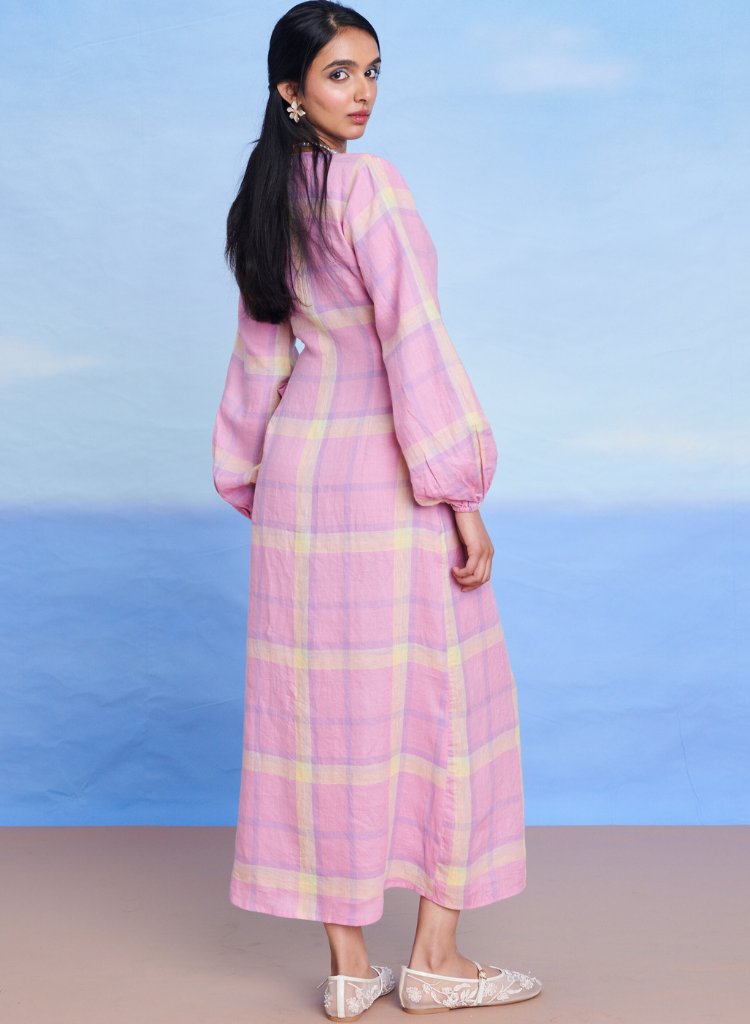 Cassata Billow Wrap Dress