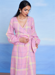 Cassata Billow Wrap Dress