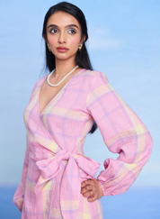 Cassata Billow Wrap Dress