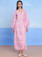 Cassata Billow Wrap Dress