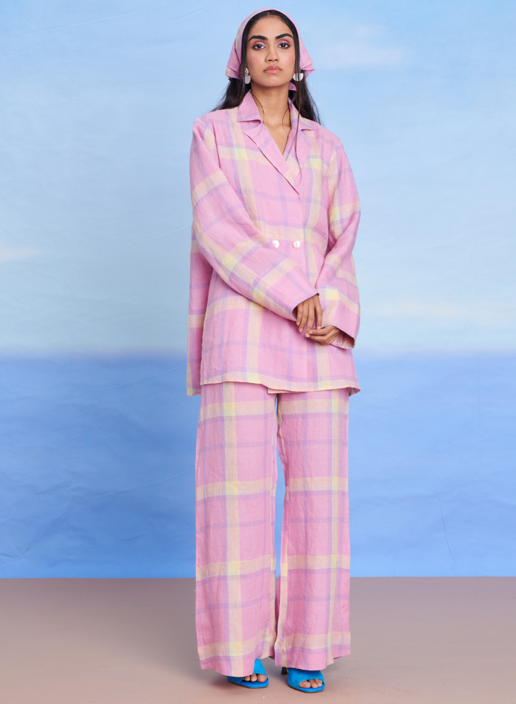 Cassata Blazer Shirt Set