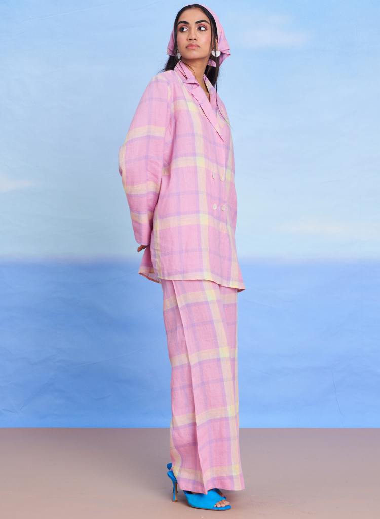 Cassata Blazer Shirt Set