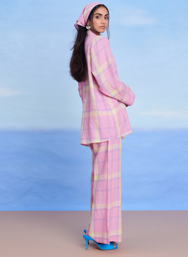 Cassata Blazer Shirt Set