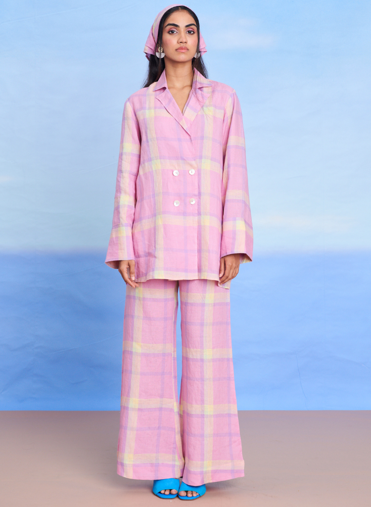 Cassata Blazer Shirt Set