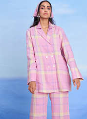 Cassata Blazer Shirt Set