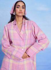 Cassata Blazer Shirt Set