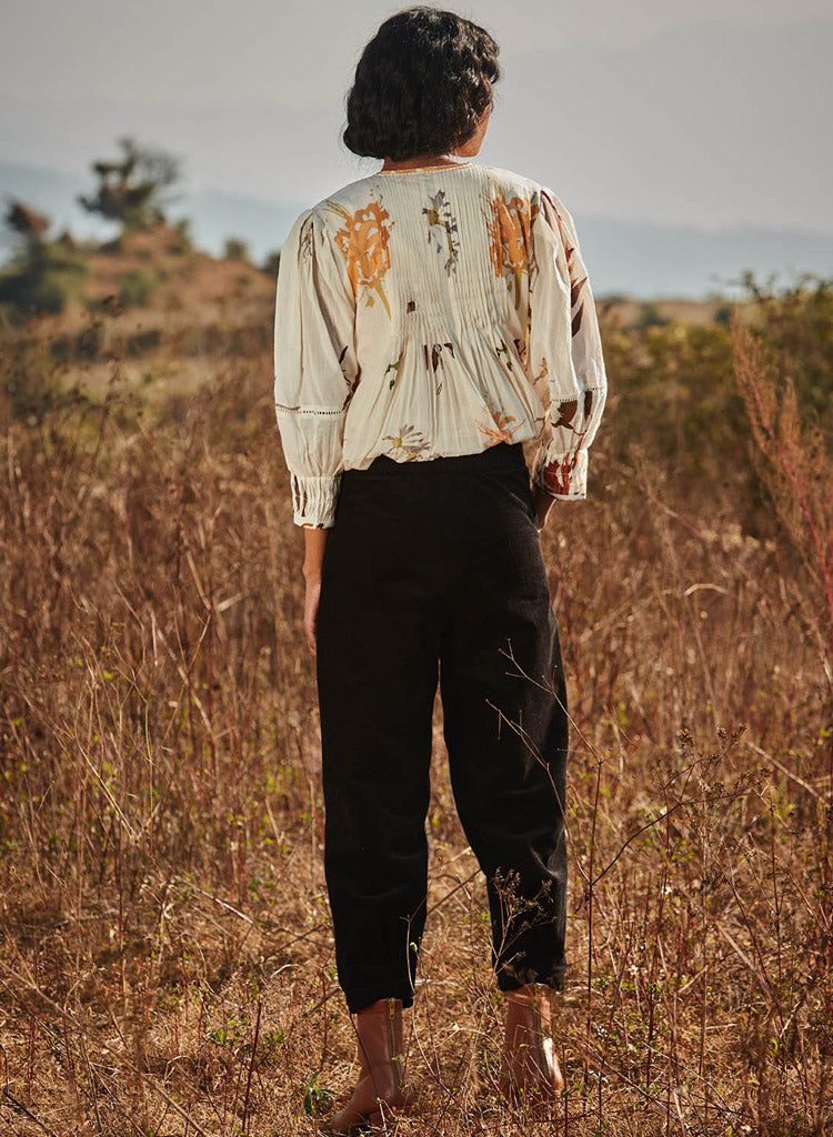 Charcoal Corduroy Pants