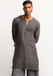 Charcoal Kurta