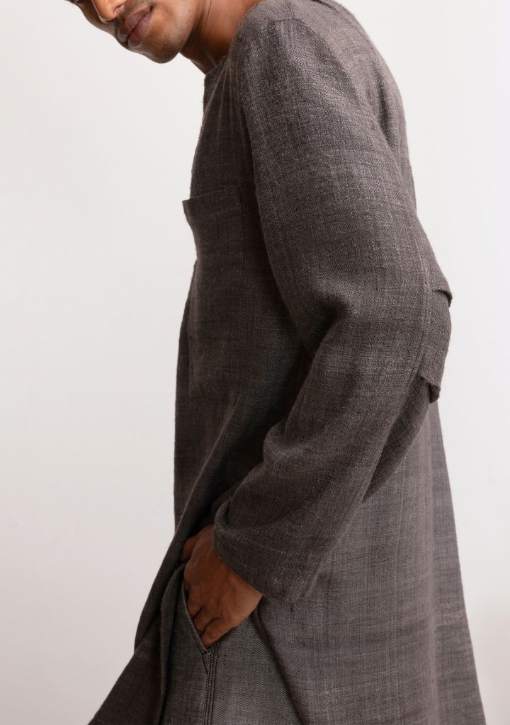 Charcoal Kurta