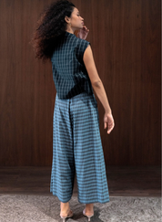 Charcoal Plait Top
