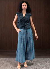 Charcoal Plait Top