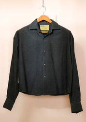 Oversized Crop Shirt