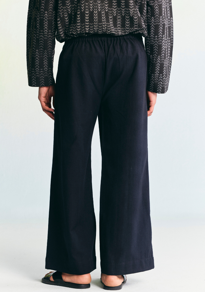 Charcoal Wide Leg Trousers