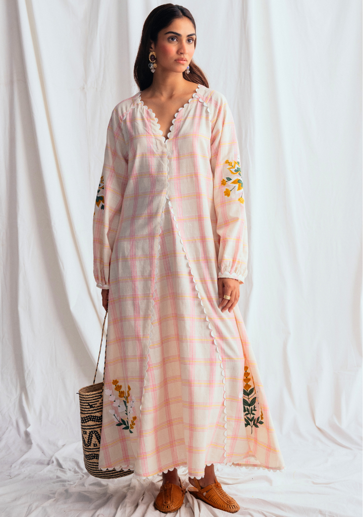 Chataai Peasant Dress