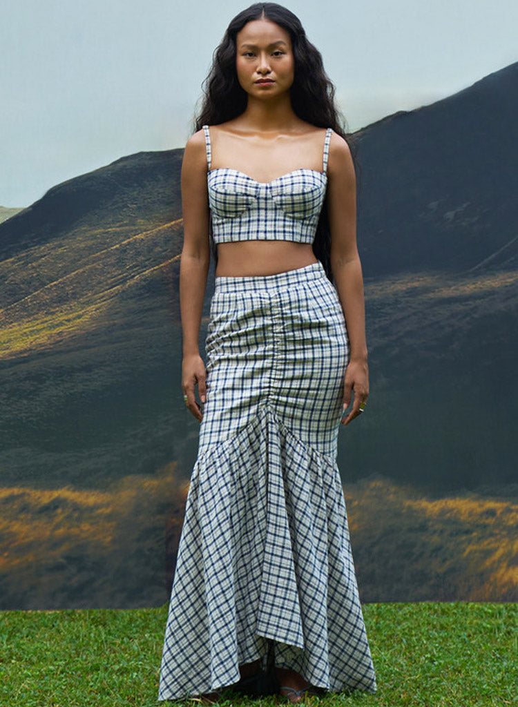 Checkmate Fish Cut Skirt