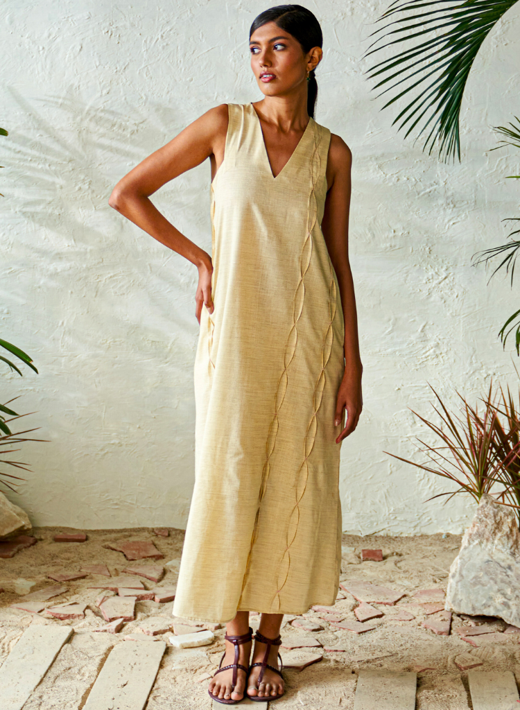 Cheerful Yellow Dress